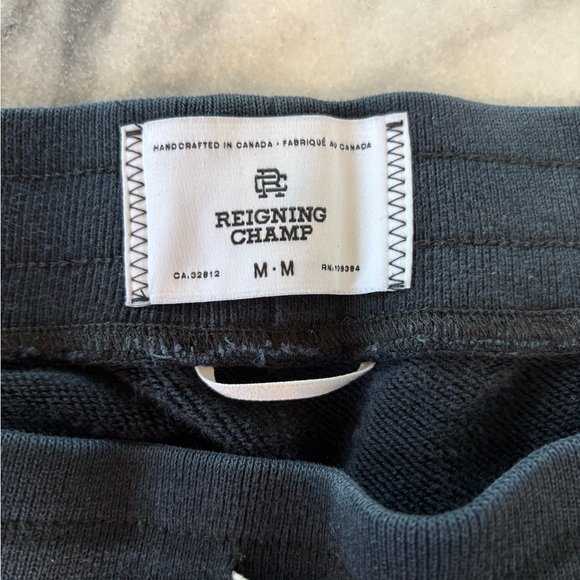 REIGNING CHAMP Midweight Terry Slim Sweatpants Sz M #0813 - Picture 7 of 7